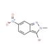 3-Bromo-2-methyl-6-nitro-2H-indazole - chemical structure image