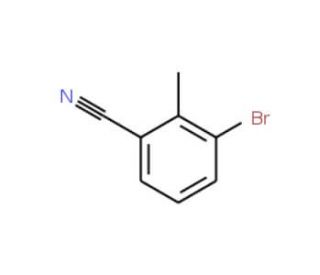 3-Bromo-2-methylbenzonitrile (CAS 52780-15-1) - chemical structure image