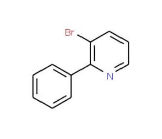 3-Bromo-2-phenylpyridine (CAS 91182-50-2) - chemical structure image