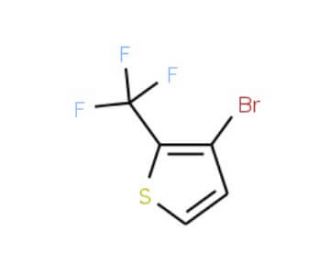 3-Bromo-2-trifluoromethylthiophene - chemical structure image