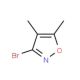 3-Bromo-4,5-dimethylisoxazole (CAS 903130-90-5) - chemical structure image