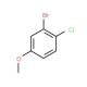 3-Bromo-4-chloroanisole (CAS 2732-80-1) - chemical structure image