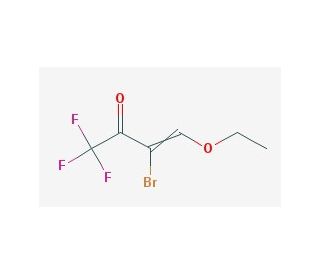3-Bromo-4-ethoxy-1,1,1-trifluoro-but-3-en-2-one - chemical structure image