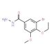 3-Bromo-4-ethoxy-5-methoxy-benzoic acid hydrazide - chemical structure image