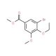 3-Bromo-4-ethoxy-5-methoxy-benzoic acid methyl ester - chemical structure image