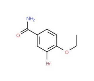 3-bromo-4-ethoxybenzamide - chemical structure image