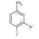 3-Bromo-4-fluorotoluene (CAS 452-62-0) - chemical structure image