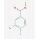 3-Bromo-4-iodobenzoic acid methyl ester (CAS 249647-24-3) - chemical structure image