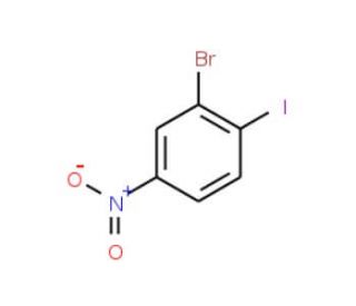 3-Bromo-4-iodonitrobenzene (CAS 7149-14-6) - chemical structure image