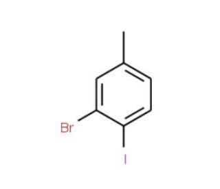 3-Bromo-4-iodotoluene (CAS 71838-16-9) - chemical structure image