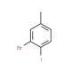 3-Bromo-4-iodotoluene (CAS 71838-16-9) - chemical structure image