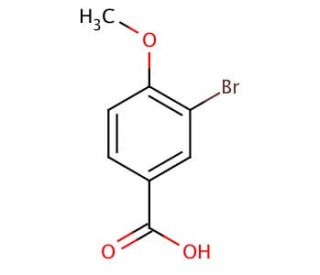 3-Bromo-4-methoxybenzoic acid (CAS 99-58-1) - chemical structure image