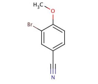 3-Bromo-4-methoxybenzonitrile (CAS 117572-79-9) - chemical structure image