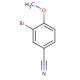 3-Bromo-4-methoxybenzonitrile (CAS 117572-79-9) - chemical structure image