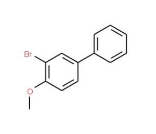 3-Bromo-4-methoxybiphenyl (CAS 74447-73-7) - chemical structure image
