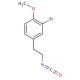 3-Bromo-4-methoxyphenethyl isocyanate (CAS 480439-05-2) - chemical structure image