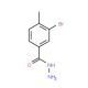 3-Bromo-4-methylbenzohydrazide - chemical structure image