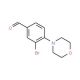3-Bromo-4-(N-morpholino)benzaldehyde (CAS 263349-24-2) - chemical structure image