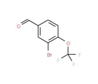 3-Bromo-4-(trifluoromethoxy)benzaldehyde (CAS 85366-66-1) - chemical structure image