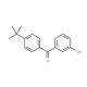 3-Bromo-4′-tert-butylbenzophenone (CAS 132885-82-6) - chemical structure image
