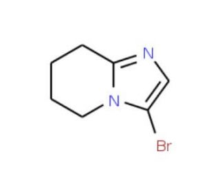 3-Bromo-5,6,7,8-tetrahydroimidazo[1,2-a]pyridine - chemical structure image