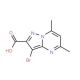 3-Bromo-5,7-dimethylpyrazolo[1,5-a]pyrimidine-2-carboxylic acid - chemical structure image