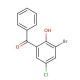 3-Bromo-5-chloro-2-hydroxybenzophenone (CAS 85346-47-0) - chemical structure image