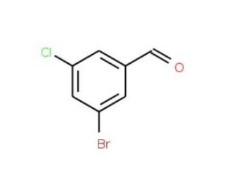 3-Bromo-5-chlorobenzaldehyde (CAS 188813-05-0) - chemical structure image