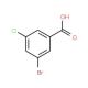 3-Bromo-5-chlorobenzoic acid (CAS 42860-02-6) - chemical structure image