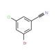 3-Bromo-5-chlorobenzonitrile (CAS 304854-55-5) - chemical structure image