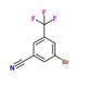 3-Bromo-5-cyanobenzotrifluoride 的分子结构, CAS编号: 691877-03-9 3-Bromo-5-cyanobenzotrifluoride (CAS 691877-03-9) - chemical structure image