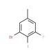 3-Bromo-5-fluoro-4-iodotoluene - chemical structure image