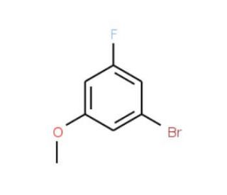 3-Bromo-5-fluoroanisole (CAS 29578-39-0) - chemical structure image