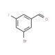 3-Bromo-5-fluorobenzaldehyde (CAS 188813-02-7) - chemical structure image