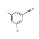 3-Bromo-5-fluorobenzonitrile (CAS 179898-34-1) - chemical structure image
