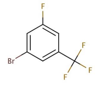 3-Bromo-5-fluorobenzotrifluoride (CAS 130723-13-6) - chemical structure image