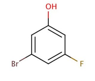 3-Bromo-5-fluorophenol (CAS 433939-27-6) - chemical structure image