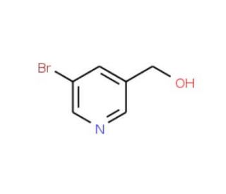 3-Bromo-5-hydroxymethylpyridine (CAS 37669-64-0) - chemical structure image