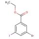 3-Bromo-5-iodobenzoic acid ethyl ester (CAS 186772-44-1) - chemical structure image