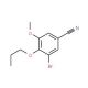 3-Bromo-5-methoxy-4-n-propoxybenzonitrile (CAS 515848-04-1) - chemical structure image