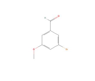 3-Bromo-5-methoxybenzaldehyde (CAS 262450-65-7) - chemical structure image