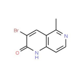 3-Bromo-5-methyl[1,6]naphthyridin-2(1H)-one - chemical structure image