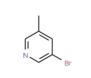 3-Bromo-5-methylpyridine (CAS 3430-16-8) - chemical structure image