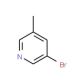 3-Bromo-5-methylpyridine (CAS 3430-16-8) - chemical structure image