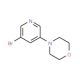 3-Bromo-5-morpholinopyridine (CAS 200064-13-7) - chemical structure image