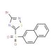 3-Bromo-5-(naphthalen-2-ylsulfonyl)-1,2,4-thiadiazole - chemical structure image