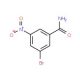 3-Bromo-5-nitrobenzamide (CAS 54321-80-1) - chemical structure image