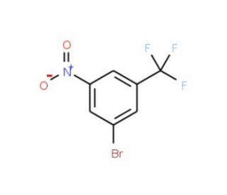 3-Bromo-5-nitrobenzotrifluoride (CAS 630125-49-4) - chemical structure image