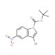 3-Bromo-5-nitroindole, N-BOC protected (CAS 914349-31-8) - chemical structure image