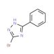 3-bromo-5-phenyl-1H-1,2,4-triazole (CAS 15777-59-0) - chemical structure image